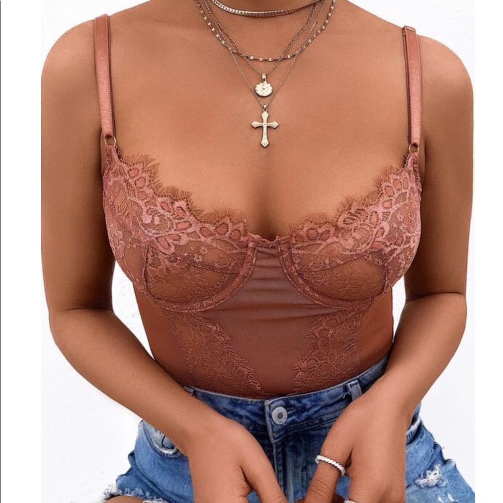 Miss Lola - Lace Bodysuit - *Brand New*